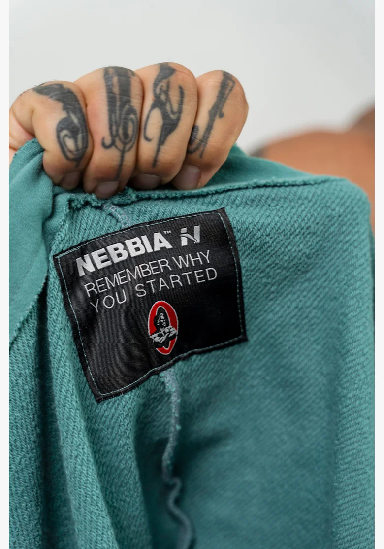 NEBBIA • Canotta IRON BEAST verde • Nebshop.it