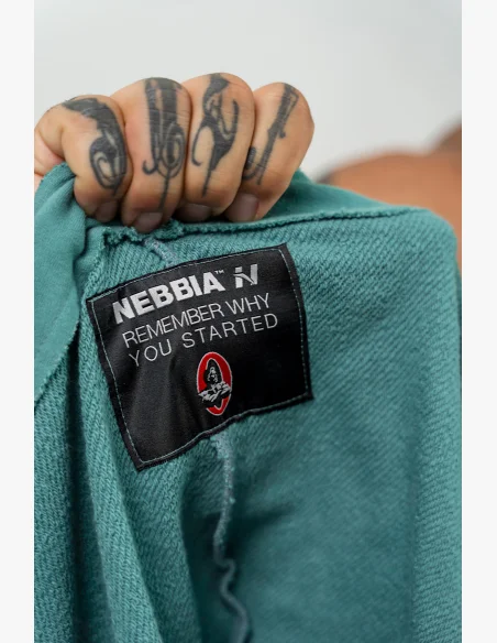 NEBBIA • Canotta IRON BEAST verde • Nebshop.it