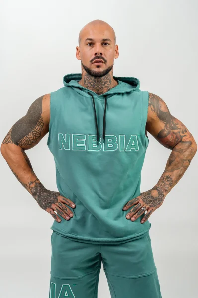 NEBBIA • Canotta IRON BEAST verde • Nebshop.it