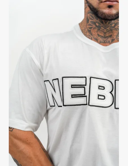 NEBBIA • Maglietta a maniche corte LEGACY bianca • Nebshop.it