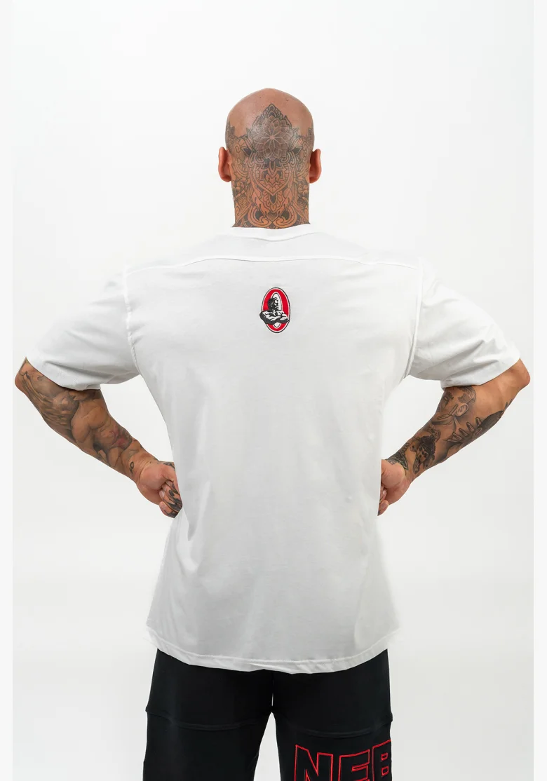 NEBBIA • Maglietta a maniche corte LEGACY bianca • Nebshop.it