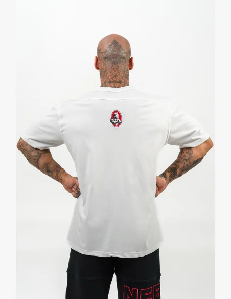 NEBBIA • Maglietta a maniche corte LEGACY bianca • Nebshop.it