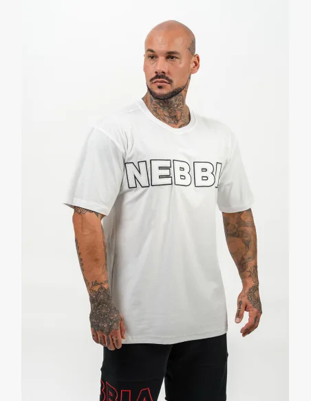 NEBBIA • Maglietta a maniche corte LEGACY bianca • Nebshop.it
