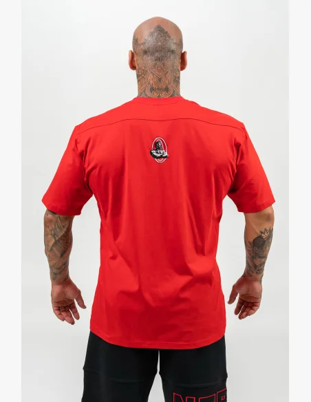 NEBBIA • Maglietta a maniche corte LEGACY rossa • Nebshop.it