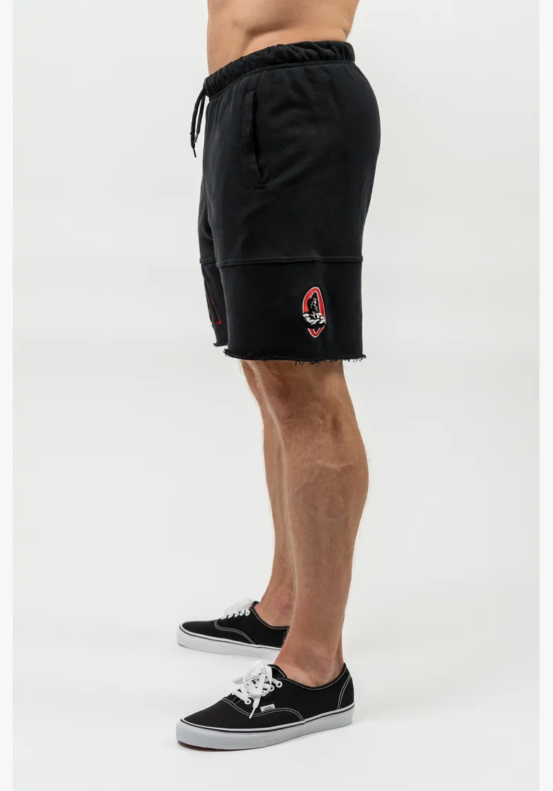 NEBBIA • Pantaloni corti da jogging STAGE-READY neri • Nebshop.cz