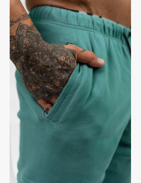 NEBBIA • Pantaloni da training STAGE-READY verde • Nebshop.cz