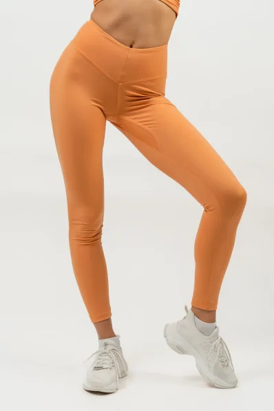 NEBBIA • Leggings a vita alta ELEVATED arancioni • NebShop.cz 2