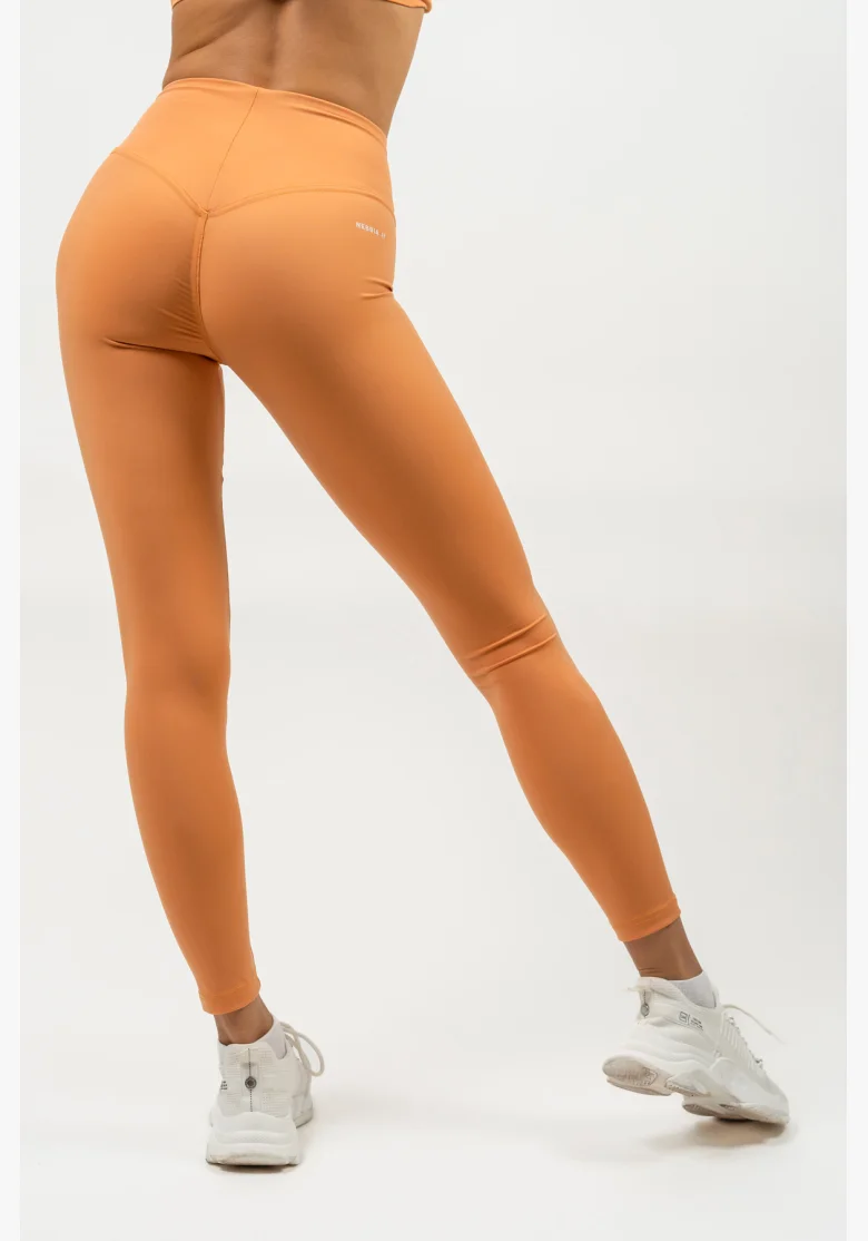 NEBBIA • Leggings a vita alta ELEVATED arancioni • NebShop.cz