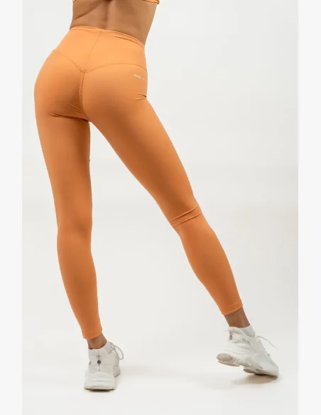 NEBBIA • Leggings a vita alta ELEVATED arancioni • NebShop.cz