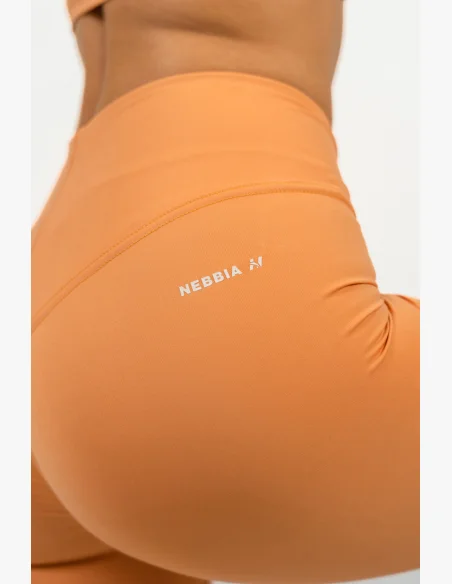 NEBBIA • Leggings a vita alta ELEVATED arancioni • NebShop.cz
