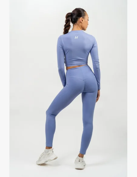 NEBBIA • Leggings con vita alta ELEVATED viola • NebShop.it