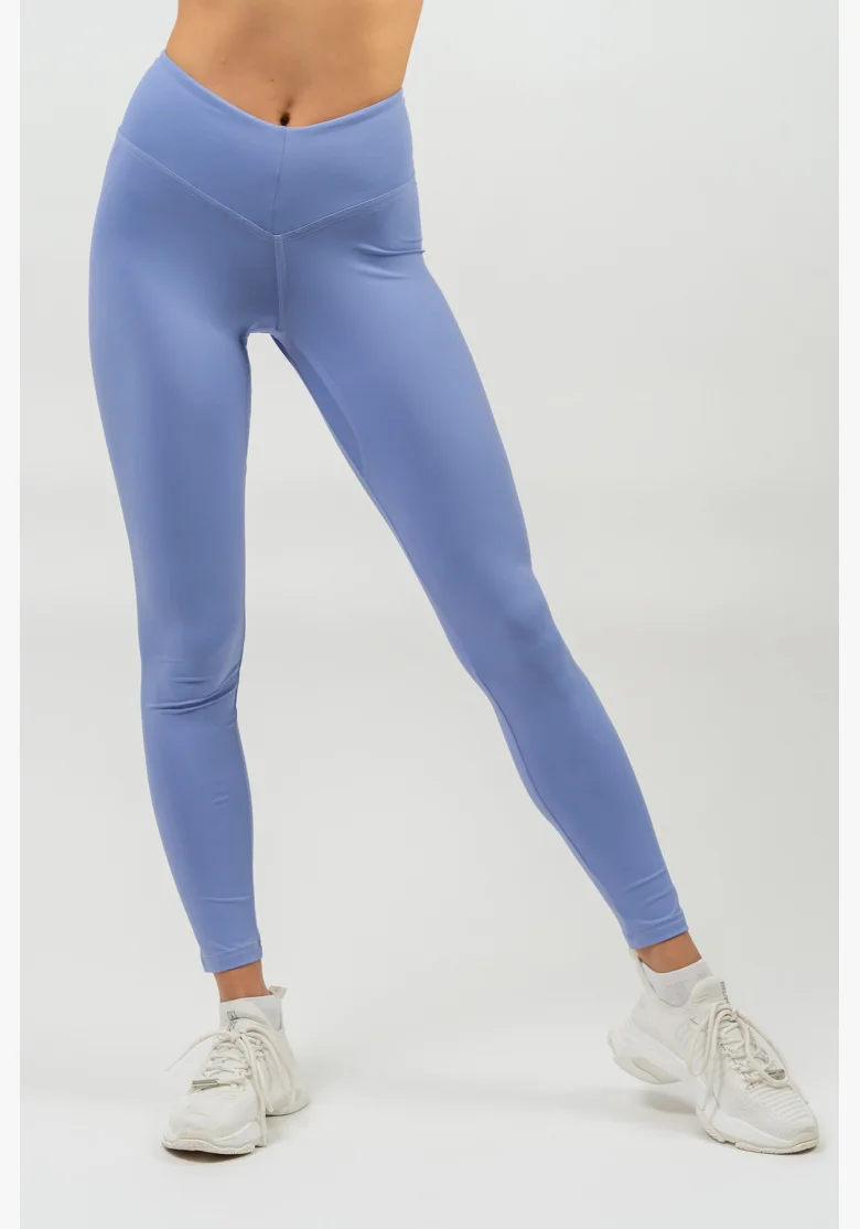 NEBBIA • Leggings con vita alta ELEVATED viola • NebShop.it