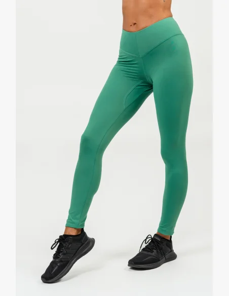 NEBBIA • Leggings a vita alta ELEVATED verde • NebShop.it