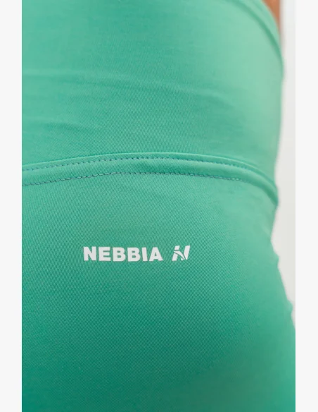 NEBBIA • Leggings a vita alta ELEVATED verde • NebShop.it