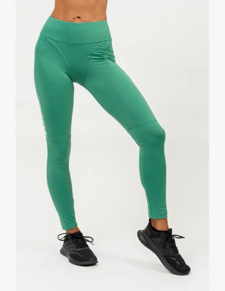 NEBBIA • Leggings modellanti con vita alta AGILE verde • NebShop.it