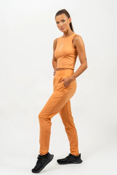 NEBBIA • Crop top canotta CONFIDENCE arancione • NebShop.cz 2