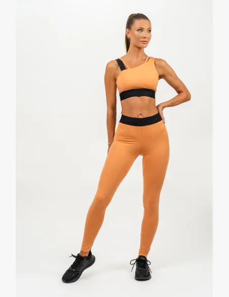 NEBBIA • Leggings a vita alta ELITE arancione • NebShop.it