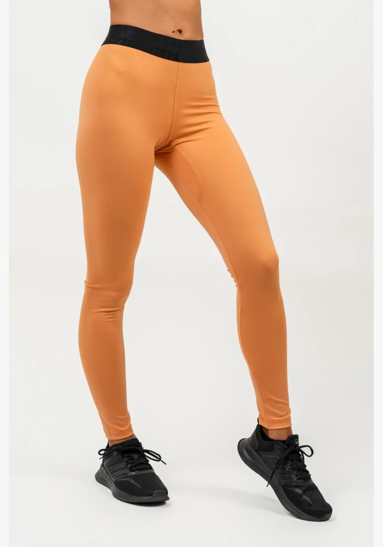 NEBBIA • Leggings a vita alta ELITE arancione • NebShop.it
