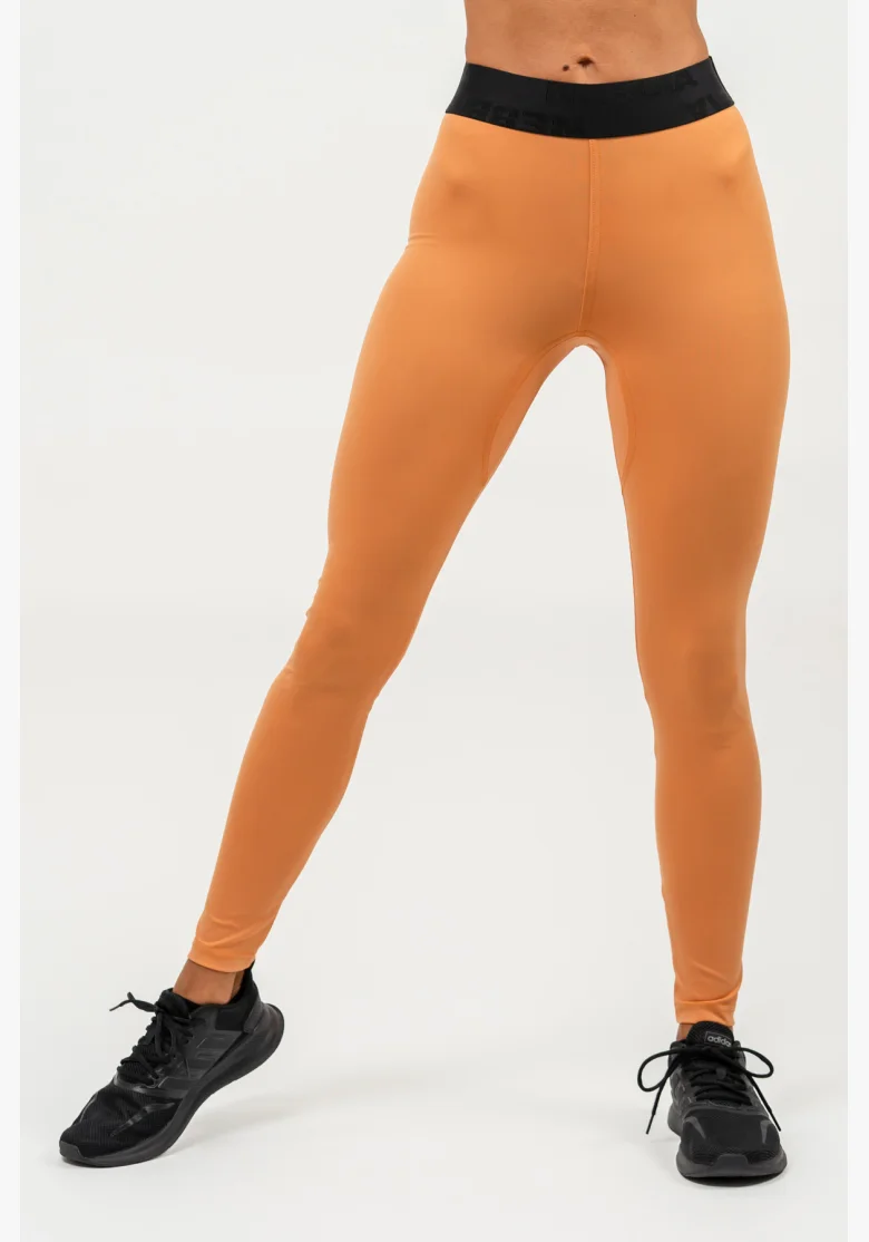 NEBBIA • Leggings a vita alta ELITE arancione • NebShop.it