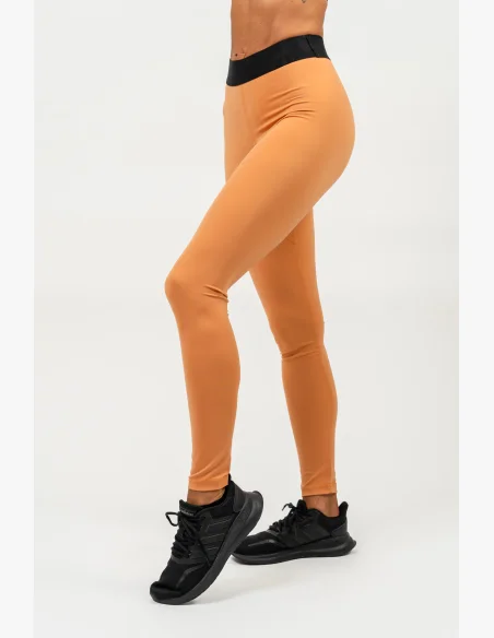 NEBBIA • Leggings a vita alta ELITE arancione • NebShop.it