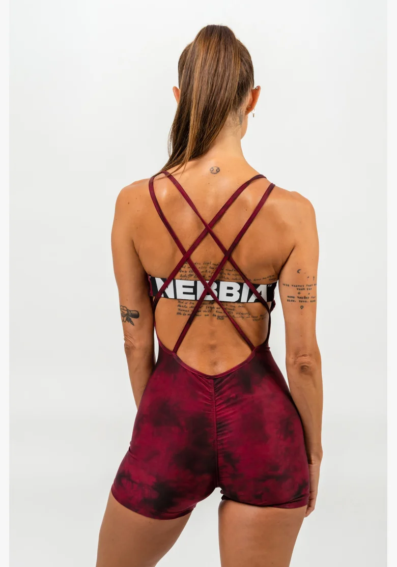 NEBBIA • Tuta sportiva corta TREND-SETTER rossa • NebShop.it