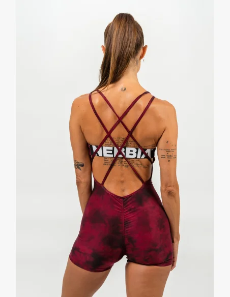 NEBBIA • Tuta sportiva corta TREND-SETTER rossa • NebShop.it