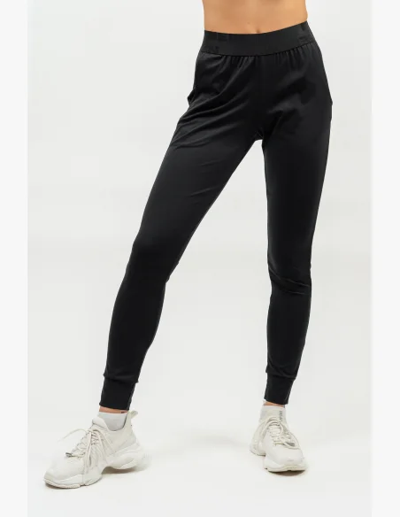 NEBBIA • Leggings slim fit con tasche GYM SPIRIT nera • Nebshop.it