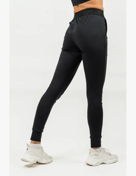 NEBBIA • Leggings slim fit con tasche GYM SPIRIT nera • Nebshop.it