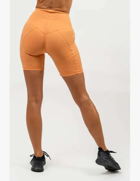 NEBBIA • Pantaloni da ciclismo con vita alta ELITE arancione • Nebshop.cz
