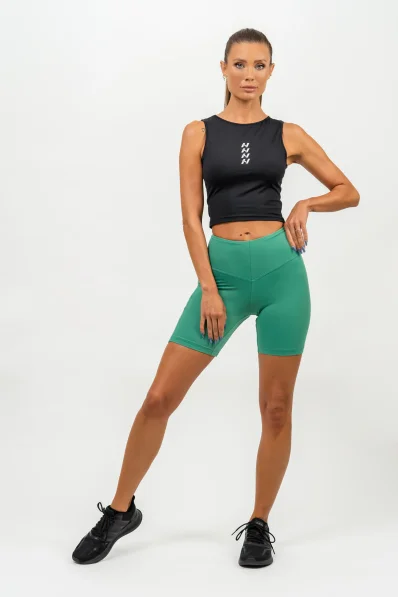 NEBBIA • Pantaloni da ciclismo a vita alta ELITE verde • Nebshop.it 2