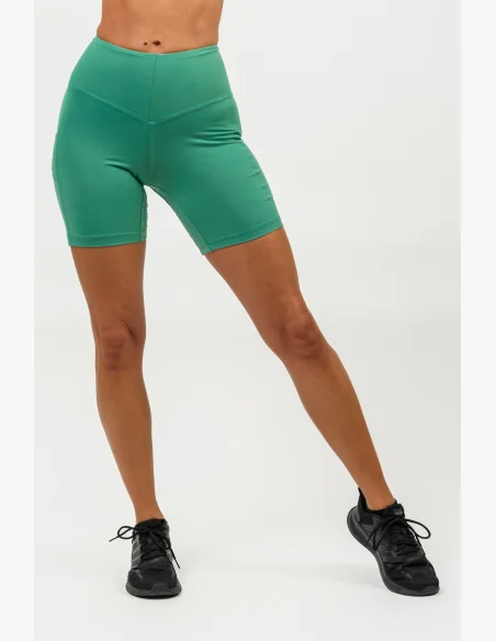 NEBBIA • Pantaloni da ciclismo a vita alta ELITE verde • Nebshop.it