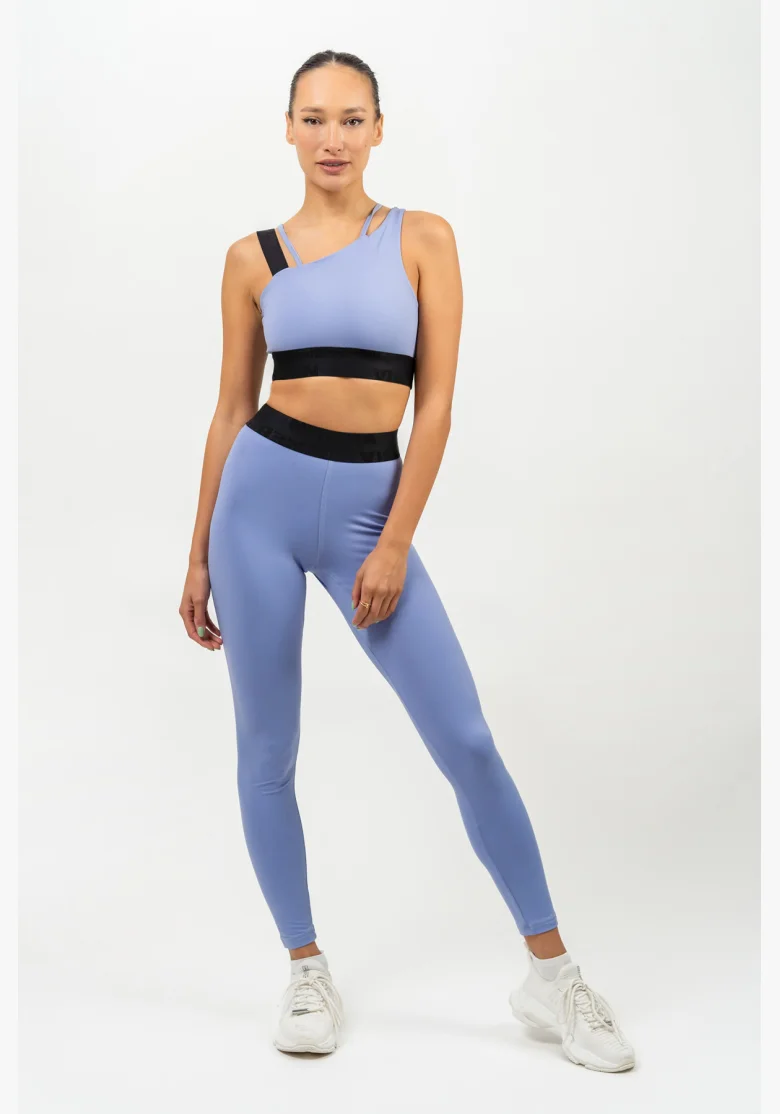 NEBBIA • Reggiseno sportivo asimmetrico ELITE viola • Nebshop.it
