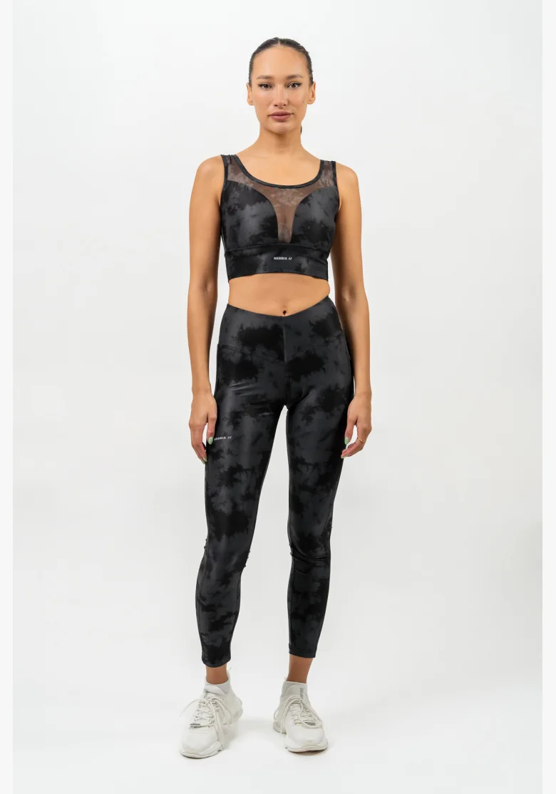 NEBBIA • Reggiseno sportivo con rete IMPACT nero • Nebshop.it