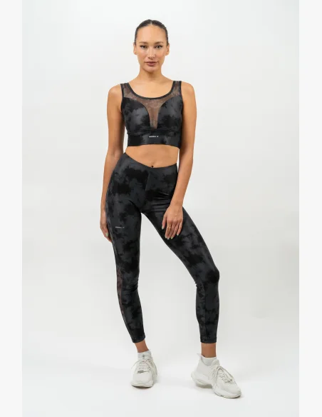 NEBBIA • Reggiseno sportivo con rete IMPACT nero • Nebshop.it