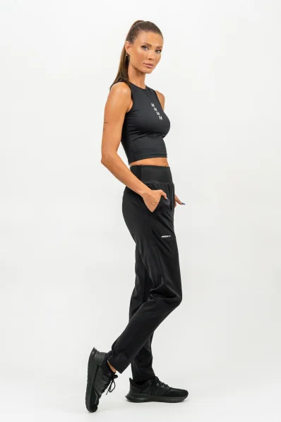 NEBBIA • Leggings slim fit con tasche SLEEK nere • Nebshop.cz 2