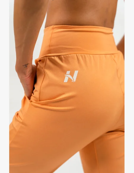 NEBBIA • Leggings slim fit con tasche SLEEK arancione • Nebshop.cz