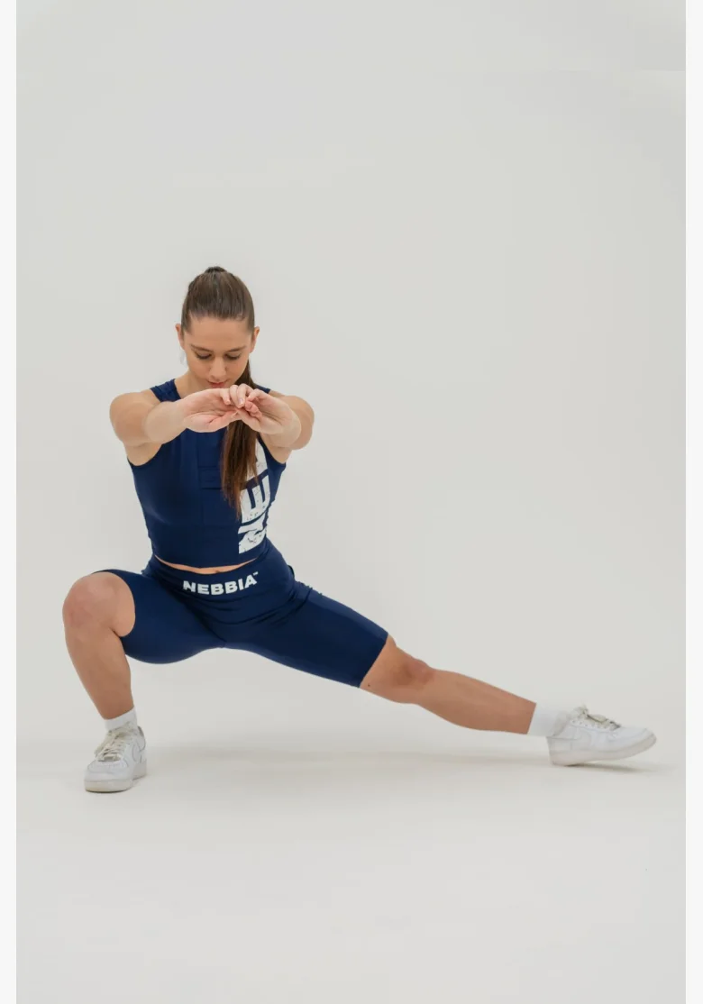 NEBBIA • Canotta SNATCHED blu • Nebshop.it
