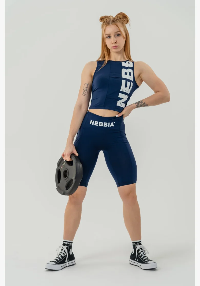 NEBBIA • Canotta SNATCHED blu • Nebshop.it
