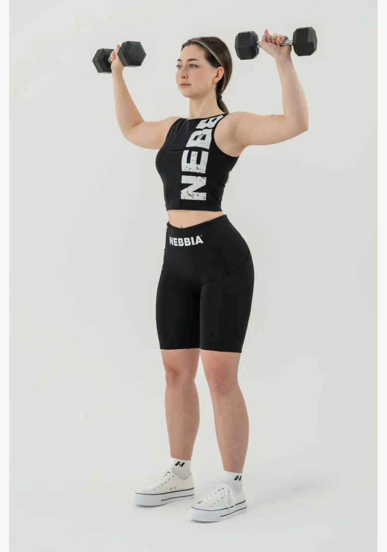 NEBBIA • Top SNATCHED nero • Nebshop.cz