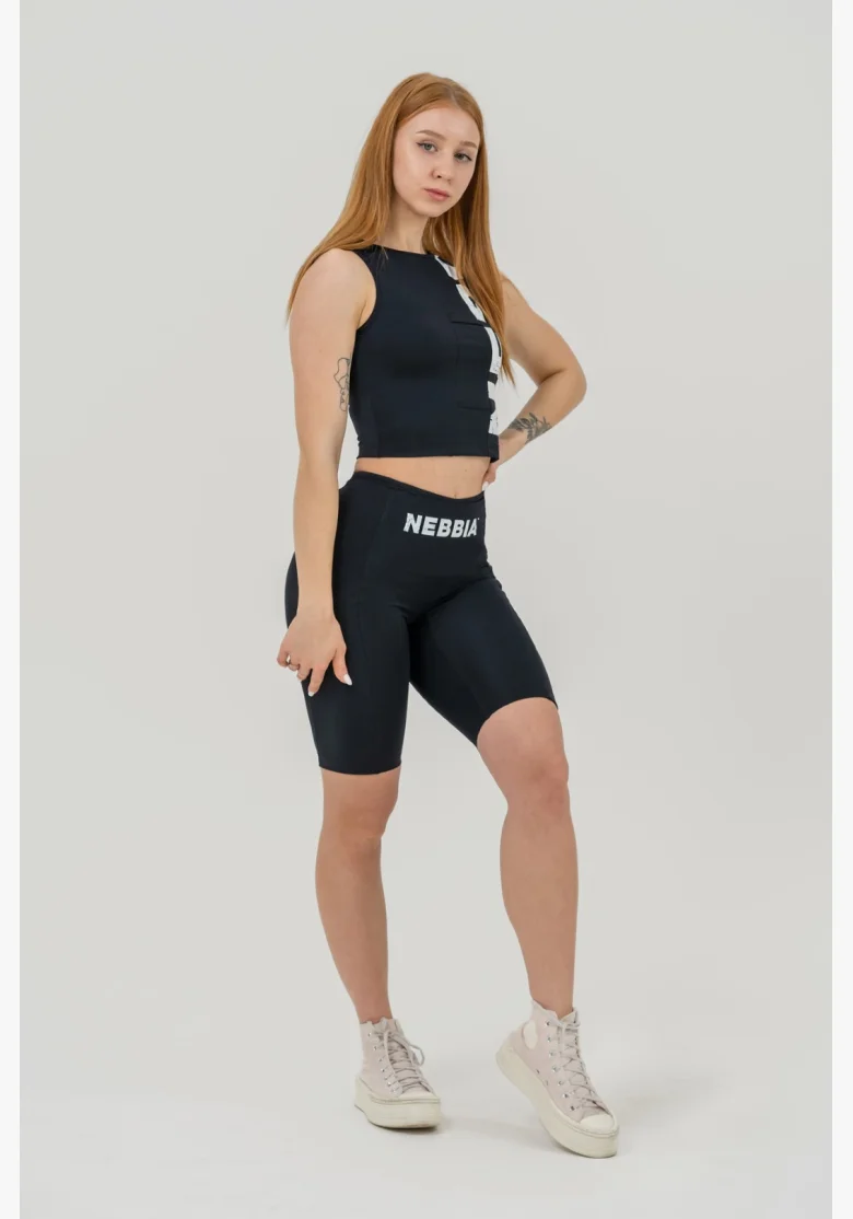 NEBBIA • Top SNATCHED nero • Nebshop.cz