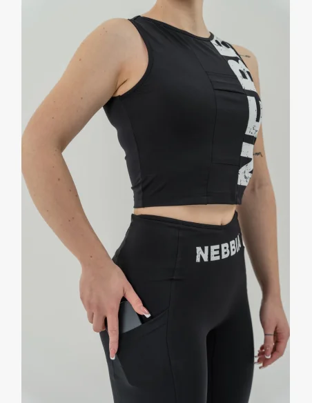 NEBBIA • Top SNATCHED nero • Nebshop.cz
