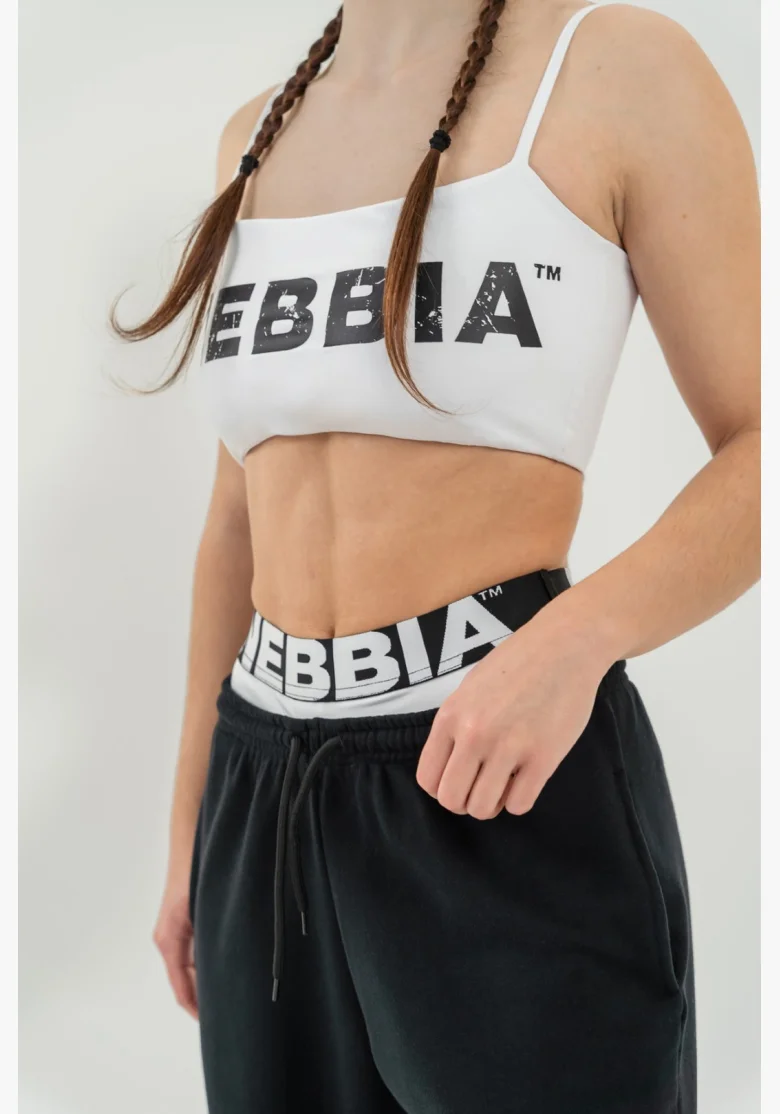 NEBBIA • Pantaloni sportivi MUSCLE MOMMY neri • Nebshop.cz