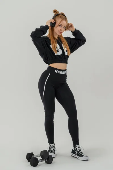 NEBBIA • Crop top felpa MUSCLE MOMMY • Nebshop.cz