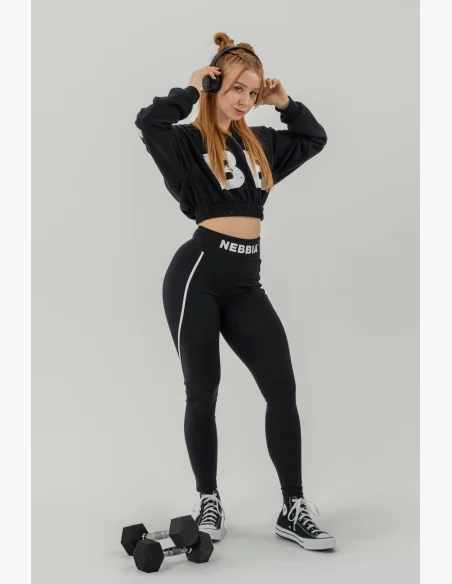 NEBBIA • Crop top felpa MUSCLE MOMMY • Nebshop.cz