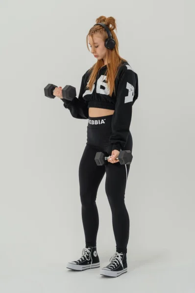 NEBBIA • Crop top felpa MUSCLE MOMMY • Nebshop.cz 2