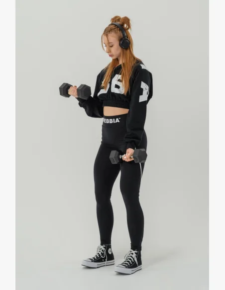 NEBBIA • Crop top felpa MUSCLE MOMMY • Nebshop.cz