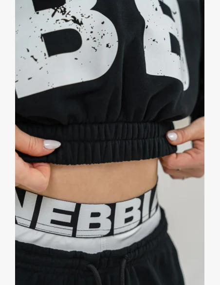 NEBBIA • Crop top felpa MUSCLE MOMMY • Nebshop.cz