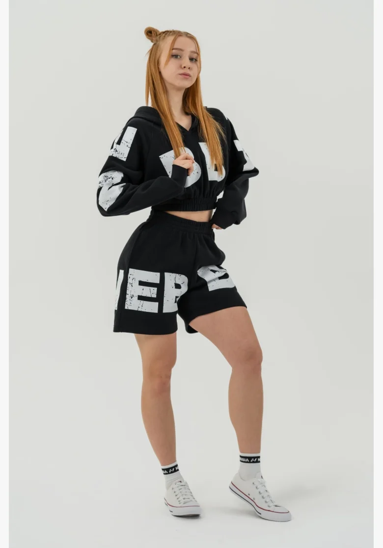 NEBBIA • Crop top felpa MUSCLE MOMMY • Nebshop.cz