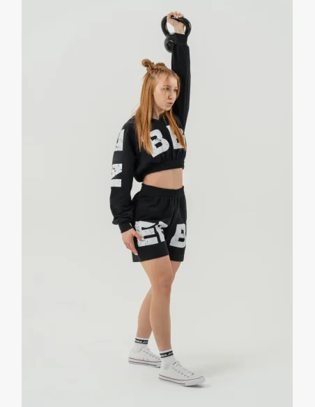 NEBBIA • Crop top felpa MUSCLE MOMMY • Nebshop.cz