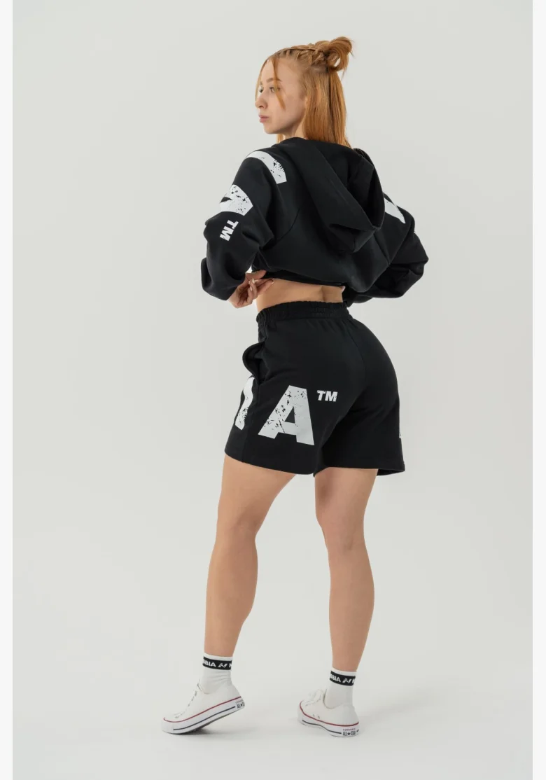 NEBBIA • Crop top felpa MUSCLE MOMMY • Nebshop.cz